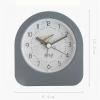 HASMI Display Clock 3" Kids Alarm Clock Analog Desk Clock Silent Non Ticking, Backlight, Battery Operated for Bedroom Digital Clocks (Color : E) view 2