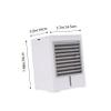 Homoyoyo 1set Mini Conditioner Personal Cooling Fan for Home Office Travel Usb Rechargeable One-key Operation Convenient Lightweight for Bedroom Outdoor Use view 3