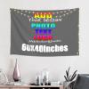 Custom Tapestry For Home Decor 60x40 inch Horizontal Add Your Photo Text Logo Personalized Funny Wall Hanging Art Tapestries Custom Backdrops Banners and Signs Posters Flags for Bedroom Living Room DimGray view 2