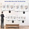3 Pieces Inspirational Quotes Canvas Wall Art, Motivational Wall Art for Office, Inspirational Artwork for Entrepreneur's Bedroom, Positive Affirmations Quotes Wall Decor for Office, 12"x18"/Set view 4