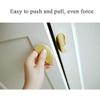 BAZAC Door Handle Bolts,Brass Butterfly Kitchen Cabinet Door Handles Cupboard Pulls Knob Hardware Accessories-Gold||1 Pair of Screw Version view 4