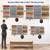 10 Commandments Wall Art, Inspirational Quotes Canvas Wall Art, Christian Quotes Art Wall Decor, Bible Verse Wall Art for Christians Room, Triptych Motivational Quotes Wall Art for Office, 24"x36"/Set view 4