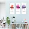 3 Pieces Motivational Quotes Canvas Wall Art, Inspirational Wall Art for Office, Positive Quotes Pictures for Office Decor, Motivation Attitude Ability Quotes Prints for Entrepreneur, 16"x24"/Set view 2