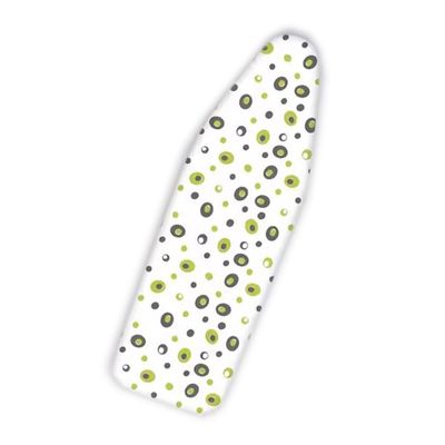 HCZION Iron Board Cover with Padding, 48"x15" Replacement Ironing Board Cover Heat Resistant Iron Pad for Standard Boards, Fits All Standard Sizes (Color : B, Size : 97x33cm/38x13in)