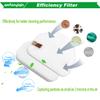 Filter Replacements Compatible with Shark Vacuum NV100 NV100C NV105 NV106 NV200 NV201 NV202 UV300 NV450 NV480 NV481 NV482,NV100 26,NV105 26,4-Sets Foam & Felt Filters,Replace Part # XFF450 & XFL100 view 4