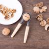 Nutcracker,KitchenTool Walnut Nut Cracker Tool | Heavy Duty Walnut Cracker With Wooden Handle | Portable Non-Slip Pecan Walnut Nutcracker Shell Cracker Multifunctional Nut Cracker for Corkscrew view 2