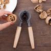 Nutcracker,KitchenTool Walnut Nut Cracker Tool | Heavy Duty Walnut Cracker With Wooden Handle | Portable Non-Slip Pecan Walnut Nutcracker Shell Cracker Multifunctional Nut Cracker for Corkscrew view 3