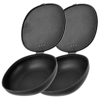 COHEALI 2pcs Portable Plastic Storage Box for Cups Compact Design Reusable Organizer for Personal Items and Travel Storage