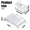 Jinei Musubi Maker Kit, 2 Acrylic Musubi Mold and 1 Luncheon Meat Slicer Stainless Steel Wires Non Stick Maker Press Free Sushi Making Kit Onigiri Mold(11.5 x 5.5 x 5 cm,Round Handle) view 2