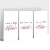 3 Piece Motivational Quotes Canvas Print Pictures Wall Decor, Men Women Inspirational Framed Artwork Home Office Decor 12"x18" x 3 Pcs view 1