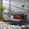 Christmas Santa King Size Pillowcases, Soft Bed Throw Pillow Covers Sham Luxury Decorative Couch Sofa Long Body Lumbar Bolster Cushion Case with Envelope Closure, Winter Snowflake Farmhouse Red Plaid view 3