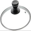 BAZAC Glass Lid Tempered Glass Glases Paellera Pot Lid Cover Cooking Pot Covers Electric Pressure Cooker Lid Pot Cover Replacement Transparent Glass Pot Cover Universal Pot Lid Pasta-20CM view 1