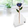 VBESTLIFE Rose Transparent Display Stand, Heart Shape Transparent Rose Holder, Acrylic Plated Rose Flower Stand for Single Real Rose view 4