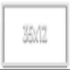 35x12 Shadow Box Frame White | 2 Inches Deep Shadowbox with 1 3/4 Inch Usable Depth | UV Resistant Acrylic Front, Acid Free Backing, and Hanging Hardware | Wentworth Picture Frame Style view 1