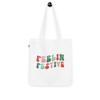 So Sketchy Feeling Festive Tote Bag | Christmas Tote Bag | 100% Organic Cotton view 1