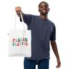 So Sketchy Feeling Festive Tote Bag | Christmas Tote Bag | 100% Organic Cotton view 3