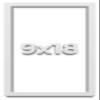 9x18 Shadow Box Frame White | 1 Inches Deep Real Wood Contemporary Shadowbox Display Frame | UV Resistant Acrylic Front, Acid Free Backing, and Hanging Hardware | Lucius Picture Frame Style view 1