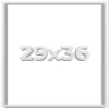 29x36 Shadow Box Frame White | 1 Inches Deep Real Wood Contemporary Shadowbox Display Frame | UV Resistant Acrylic Front, Acid Free Backing, and Hanging Hardware | Lucius Picture Frame Style view 1