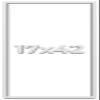 17x42 Shadow Box Frame White | 2 Inches Deep Shadowbox with 1 3/4 Inch Usable Depth | UV Resistant Acrylic Front, Acid Free Backing, and Hanging Hardware | Wentworth Picture Frame Style view 1
