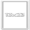 13x23 Shadow Box Frame White | 2 Inches Deep Shadowbox with 1 3/4 Inch Usable Depth | UV Resistant Acrylic Front, Acid Free Backing, and Hanging Hardware | Wentworth Picture Frame Style view 1
