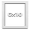6x10 Shadow Box Frame White | 2 Inches Deep Shadowbox with 1 3/4 Inch Usable Depth | UV Resistant Acrylic Front, Acid Free Backing, and Hanging Hardware | Wentworth Picture Frame Style view 1