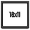18x11 Shadow Box Frame Black | 2 Inches Deep Shadowbox with 1 3/4 Inch Usable Depth | UV Resistant Acrylic Front, Acid Free Backing, and Hanging Hardware | Whittaker Picture Frame Style view 1