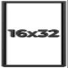 16x32 Shadow Box Frame Black | 2 Inches Deep Shadowbox with 1 3/4 Inch Usable Depth | UV Resistant Acrylic Front, Acid Free Backing, and Hanging Hardware | Whittaker Picture Frame Style view 1