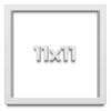 11x11 Shadow Box Frame White | 2 Inches Deep Shadowbox with 1 3/4 Inch Usable Depth | UV Resistant Acrylic Front, Acid Free Backing, and Hanging Hardware | Wentworth Picture Frame Style view 1