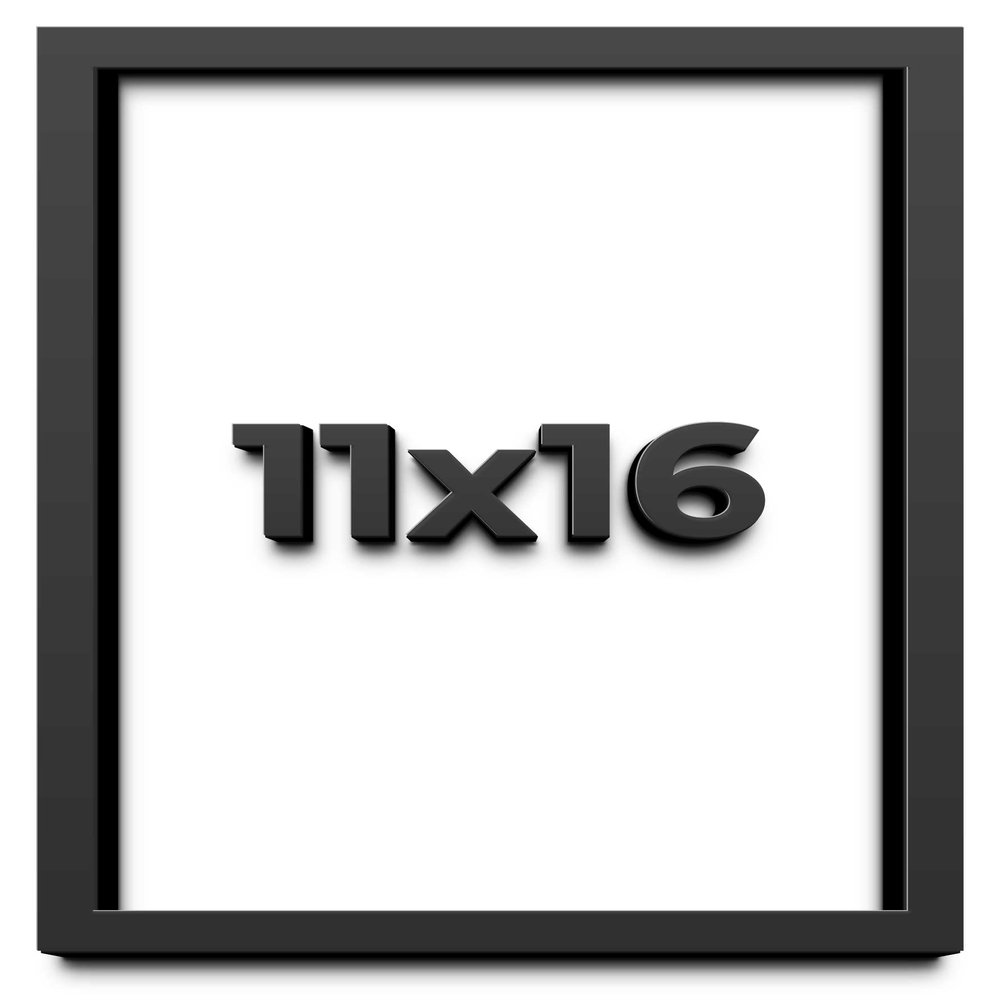 11x16 Shadow Box Frame Black | 2 Inches Deep Shadowbox with 1 3/4 Inch Usable Depth | UV Resistant Acrylic Front, Acid Free Backing, and Hanging Hardware | Whittaker Picture Frame Style