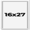 16x27 Shadow Box Frame White | 1 Inches Deep Real Wood Contemporary Shadowbox Display Frame | UV Resistant Acrylic Front, Acid Free Backing, and Hanging Hardware | Lucius Picture Frame Style view 1