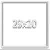 29x20 Shadow Box Frame White | 2 Inches Deep Shadowbox with 1 3/4 Inch Usable Depth | UV Resistant Acrylic Front, Acid Free Backing, and Hanging Hardware | Wentworth Picture Frame Style view 1