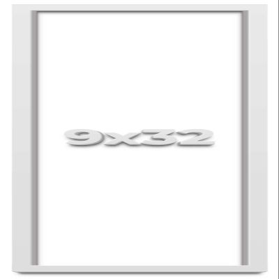 9x32 Shadow Box Frame White | 2 Inches Deep Shadowbox with 1 3/4 Inch Usable Depth | UV Resistant Acrylic Front, Acid Free Backing, and Hanging Hardware | Wentworth Picture Frame Style