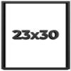 23x30 Shadow Box Frame Black | 2 Inches Deep Shadowbox with 1 3/4 Inch Usable Depth | UV Resistant Acrylic Front, Acid Free Backing, and Hanging Hardware | Whittaker Picture Frame Style view 1