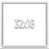 32x18 Shadow Box Frame White | 1 Inches Deep Real Wood Contemporary Shadowbox Display Frame | UV Resistant Acrylic Front, Acid Free Backing, and Hanging Hardware | Lucius Picture Frame Style view 1