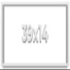 39x14 Shadow Box Frame White | 1 Inches Deep Real Wood Contemporary Shadowbox Display Frame | UV Resistant Acrylic Front, Acid Free Backing, and Hanging Hardware | Lucius Picture Frame Style view 1