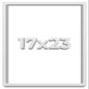 17x23 Shadow Box Frame White | 1 Inches Deep Real Wood Contemporary Shadowbox Display Frame | UV Resistant Acrylic Front, Acid Free Backing, and Hanging Hardware | Lucius Picture Frame Style view 1