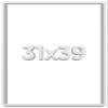 31x39 Shadow Box Frame White | 2 Inches Deep Shadowbox with 1 3/4 Inch Usable Depth | UV Resistant Acrylic Front, Acid Free Backing, and Hanging Hardware | Wentworth Picture Frame Style view 1