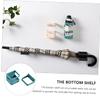 Garneck 2 Sets umbrella storage rack walking sticks holder storage racks umbrella holder indoor umbrella storage stand shelves for storage wall mounted canes household Organizer plastic view 2