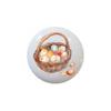 Farm Fresh Knobs Design Ceramic Cabinet Kitchen Bathroom Furniture Handles or Pulls w/Glossy Finish - Chicken Ultimate Chickens Baby Chicks Hen House Eggs by eae - 1.5 x 1.5 Inches (14) view 1