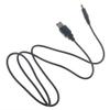 J-ZMQER USB PC Charging Cable PC Laptop Charger Power Cord Compatible with Craig CMB3228 iCraig i Pod/Dual Alarm Clock Radio Speaker Music Docking Dock System view 2