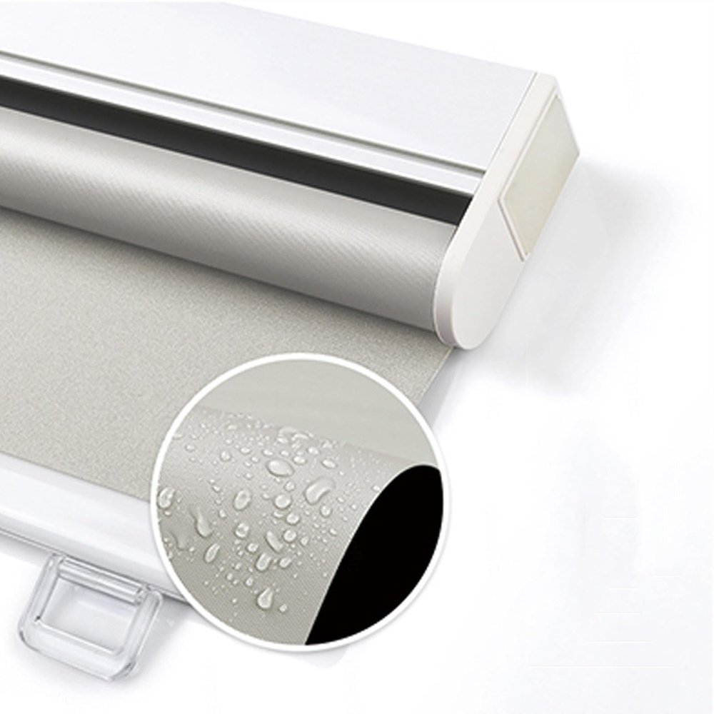 100% Blackout Window Shades,Cordless Roller Blind,Safe for Children and The Elderly,Off-White Sunscreen Blinds,20 * 71in,Home Energy Saving roll up Shades,Retractable,WH-80110cm/31.5 * 43.3in