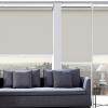 100% Blackout Window Shades,Cordless Roller Blind,Safe for Children and The Elderly,Off-White Sunscreen Blinds,20 * 71in,Home Energy Saving roll up Shades,Retractable,WH-80110cm/31.5 * 43.3in view 4