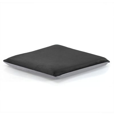 Augld Square Chair Seat Cushion Memory Foam Chair Cushion for Kitchen, Dining,Office or Car 16x16 in Black