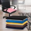 Augld Square Chair Seat Cushion Memory Foam Chair Cushion for Kitchen, Dining,Office or Car 16x16 in Black view 2