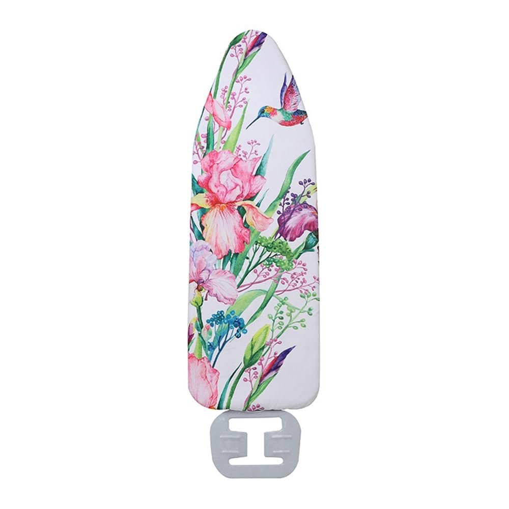 HCZION Cotton Iron Board Cover Standard Boards Ironing Board Covers Table Top Replacement Ironing Board Pad- Drawstring Tightening, Easy Fit, 5520inch (Color : E)