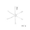 YAXRO 6-Arms Side Brush Replacement Accessories Compatible for Xiaomi Mijia 1C 2C 1T Dreame D9 F9 L10 Pro L10 Plus Z10 Pro Robotic Vacuum Cleaner (Color : 3pcs) view 3