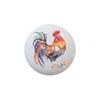 Farm Fresh Knobs Design Ceramic Cabinet Kitchen Bathroom Furniture Handles or Pulls w/Glossy Finish - Boho Colorful Chicken Country Farm Barnyard by eae - 1.5 x 1.5 Inches (6) view 1