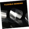 2pcs Cake Liner Baking Collar Cake Mousse Chocolate Cheesecake Cajas Para Con Chocolate Clear Wrapping Paper Cake Collar Clear Acetate Roll Cake Decorating Acetate Sheet view 4