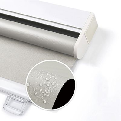 100% Blackout Window Shades,Cordless Roller Blind,Safe for Children and The Elderly,Off-White Sunscreen Blinds,20 * 71in,Home Energy Saving roll up Shades,Retractable,WH-65175cm/25.6 * 69in