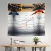 FRESQA Math Formula Unique Design Printed Tapestry,Decorative Tapestry For Bedroom Living Room Dorm (60 X 51 In) view 4